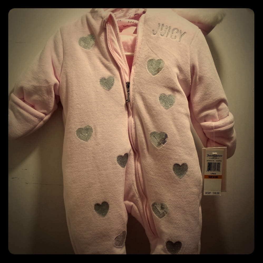 Juicy Couture baby snowsuit